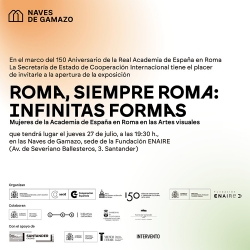 Roma, siempre Roma: infinitas formas. Mujeres de la Academia de Espaa en Roma en las artes visuales.